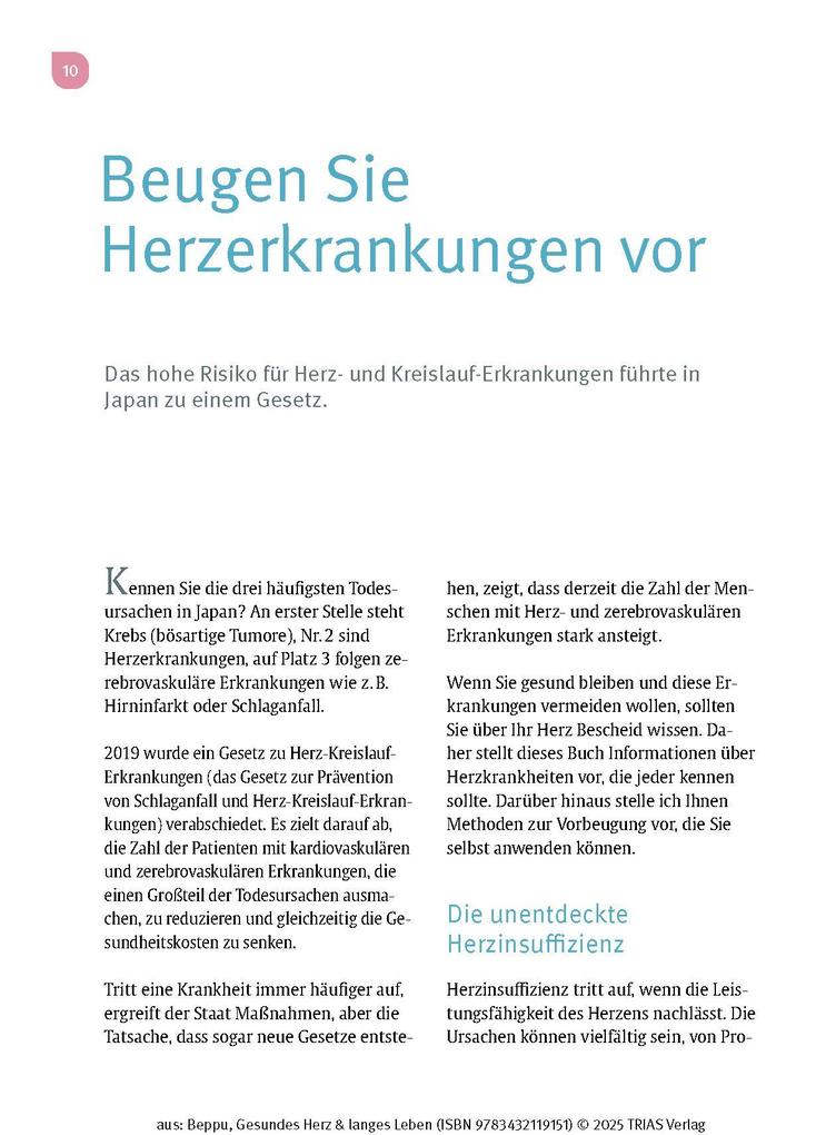 Weitere Ansicht: Gesundes Herz & langes Leben | Koki Beppu
