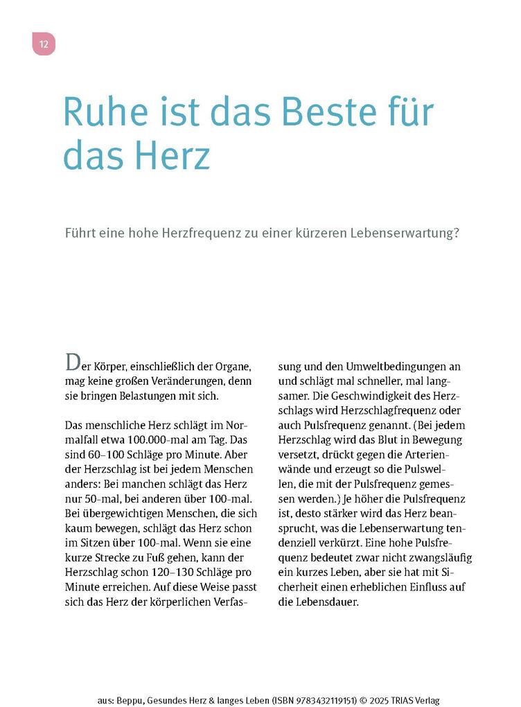 Weitere Ansicht: Gesundes Herz & langes Leben | Koki Beppu