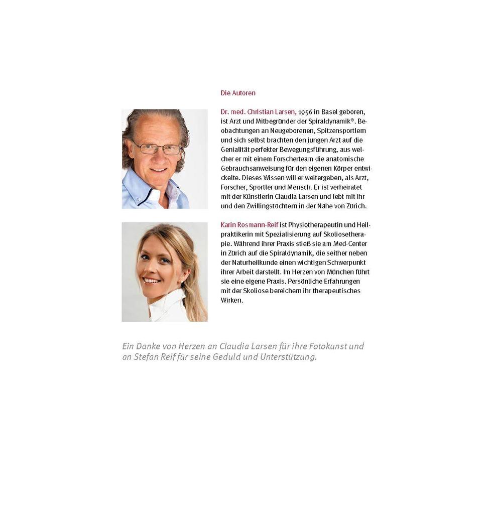 Weitere Ansicht: Skoliose - Aufrecht durch Bewegung | Christian Larsen, Karin Rosmann-Reif