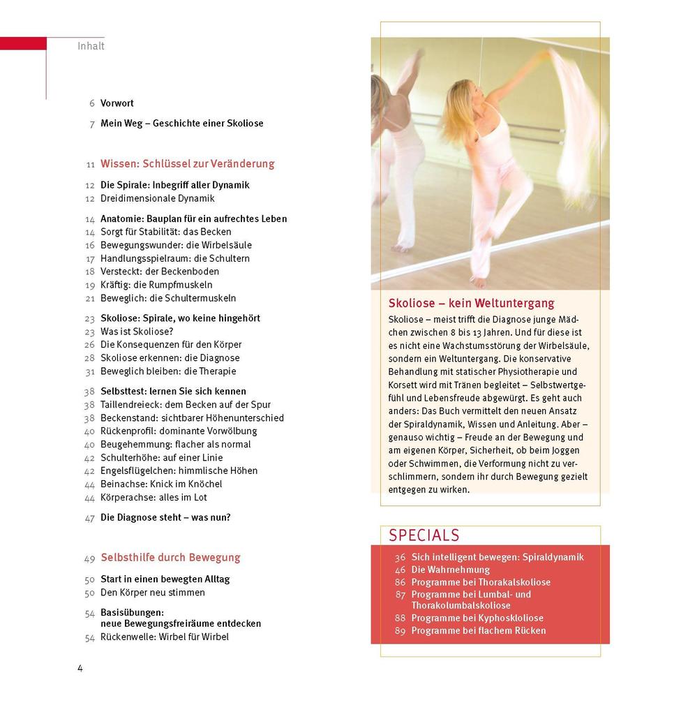 Weitere Ansicht: Skoliose - Aufrecht durch Bewegung | Christian Larsen, Karin Rosmann-Reif