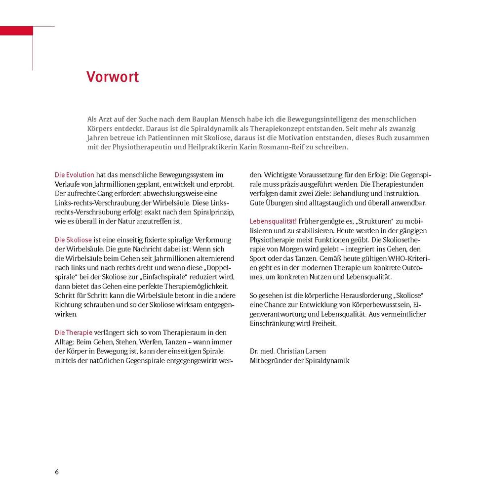Weitere Ansicht: Skoliose - Aufrecht durch Bewegung | Christian Larsen, Karin Rosmann-Reif