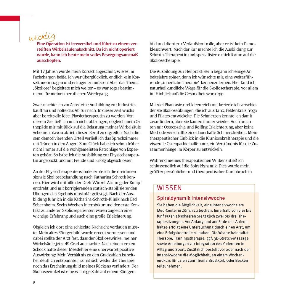 Weitere Ansicht: Skoliose - Aufrecht durch Bewegung | Christian Larsen, Karin Rosmann-Reif