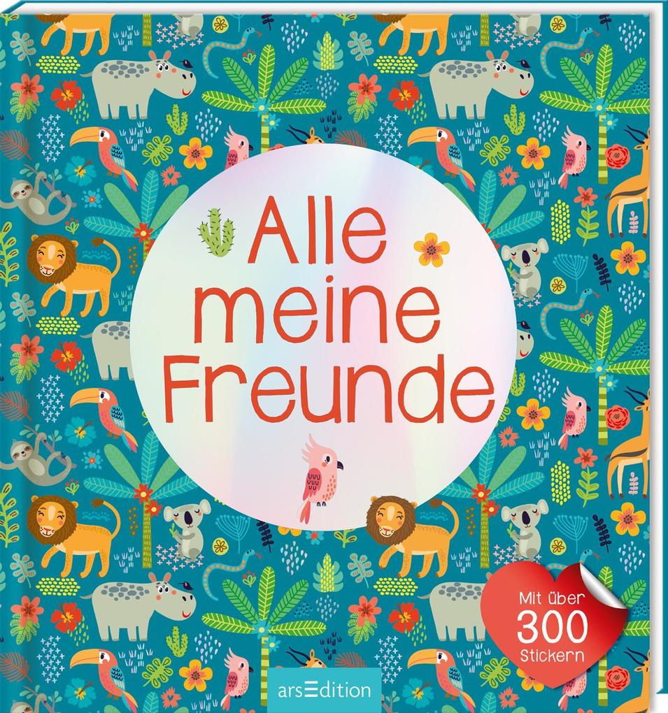 Produktbild: Alle meine Freunde - Dschungel | Mit über 300 Stickern