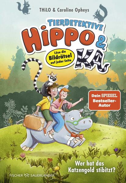 Produktbild: Tierdetektive Hippo & Ka - Wer hat das Katzengold stibitzt? | THiLO