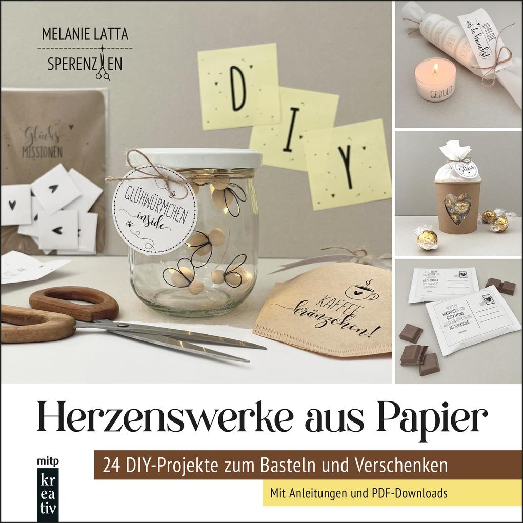 Produktbild: Herzenswerke aus Papier | Melanie Latta