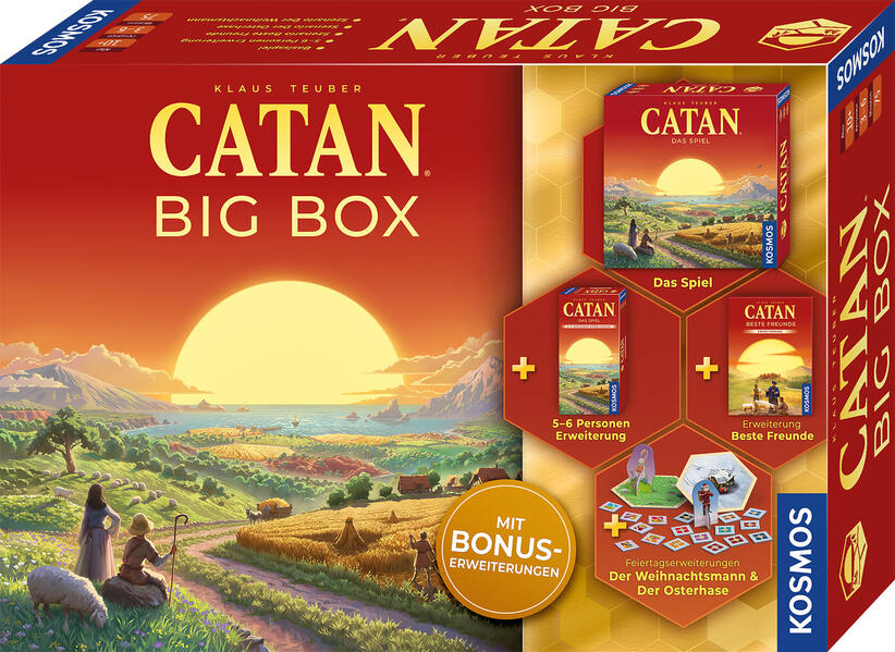 Produktbild: Catan Big Box 2025 | Klaus Teuber