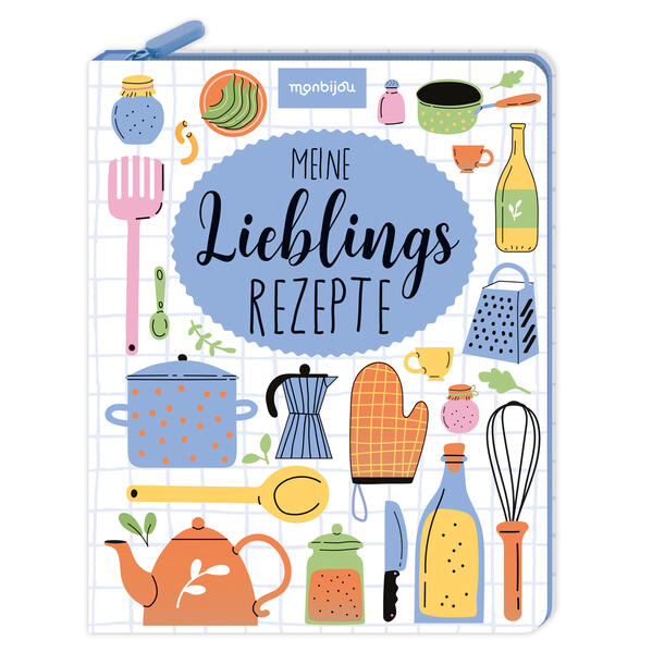 Produktbild: Meine Lieblingsrezepte - Eintragbuch mit Reißverschluss