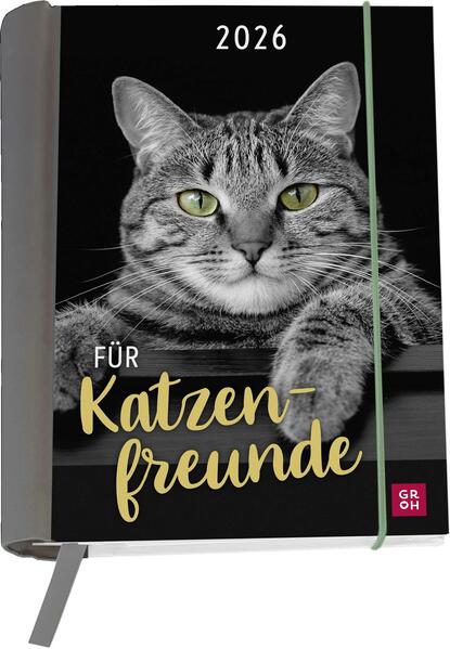 Produktbild: Buchkalender 2026: Für Katzenfreunde