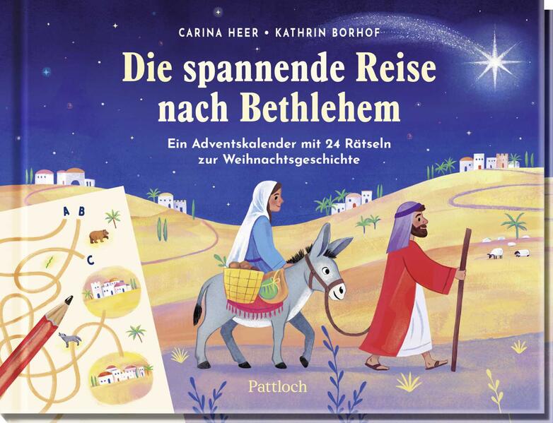 Produktbild: Die spannende Reise nach Bethlehem | Carina Heer