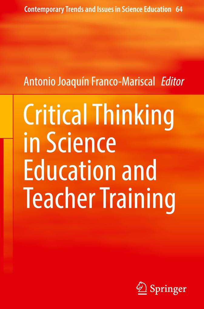 Produktbild: Critical Thinking in Science Education and Teacher Training