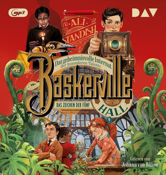 Produktbild: Baskerville Hall - Das geheimnisvolle Internat der besonderen Talente. Teil 2: Das Zeichen der Fünf | Ali Standish
