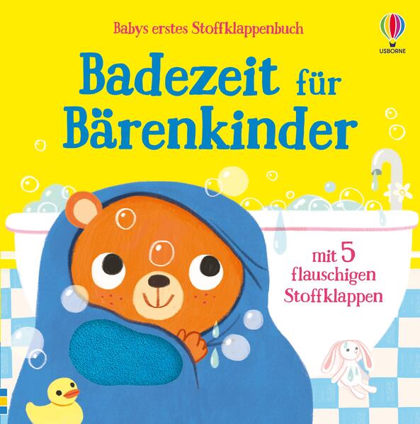 Produktbild: Babys erstes Stoffklappenbuch: Badezeit für Bärenkinder