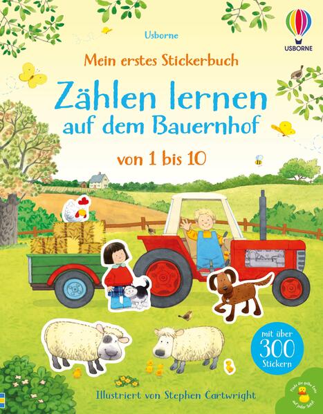 Produktbild: Mein erstes Stickerbuch: Zählen lernen auf dem Bauernhof