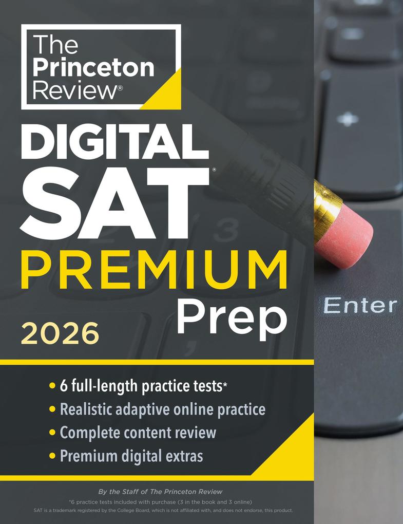 Produktbild: Princeton Review Digital SAT Premium Prep, 2026