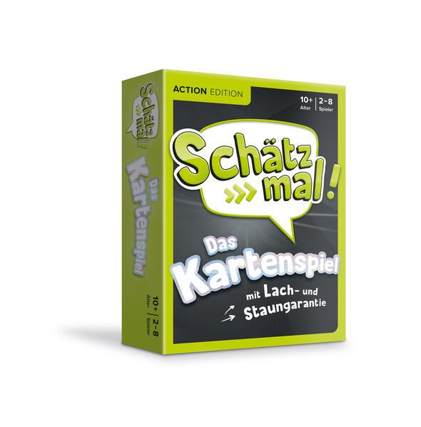 Produktbild: Schätz mal! Das Kartenspiel - Action Edition | Sabine Janatschek