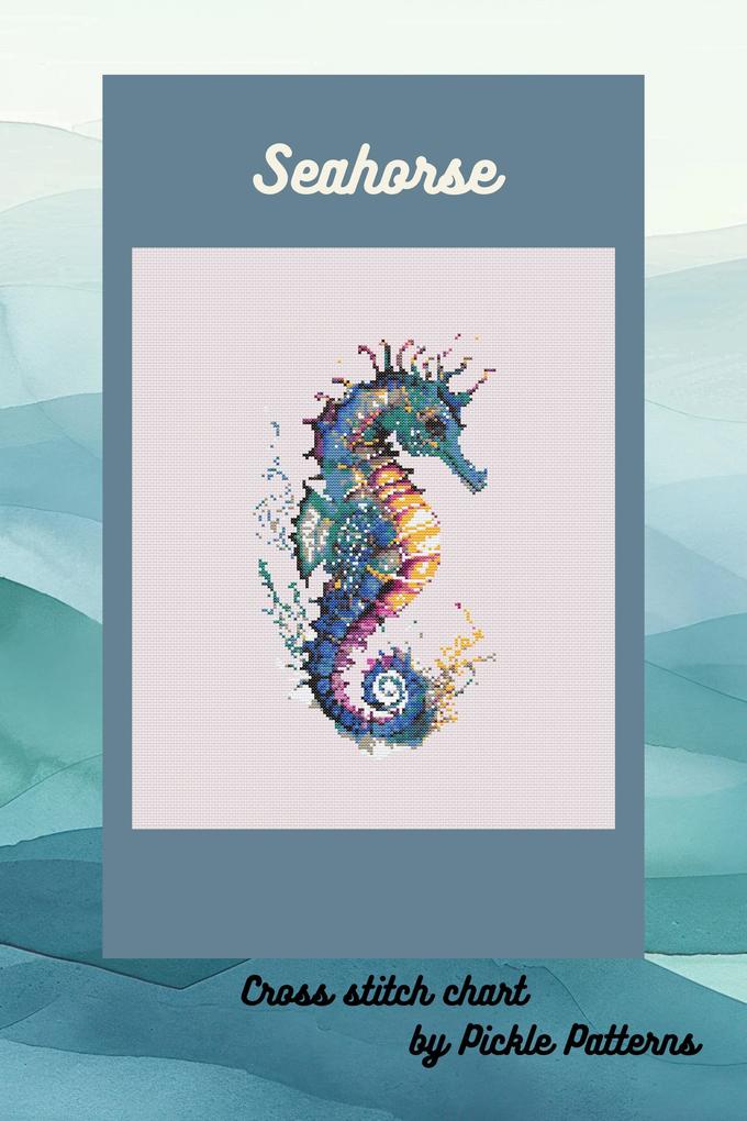 Produktbild: Seahorse (Ocean Creatures) | Pickle Patterns