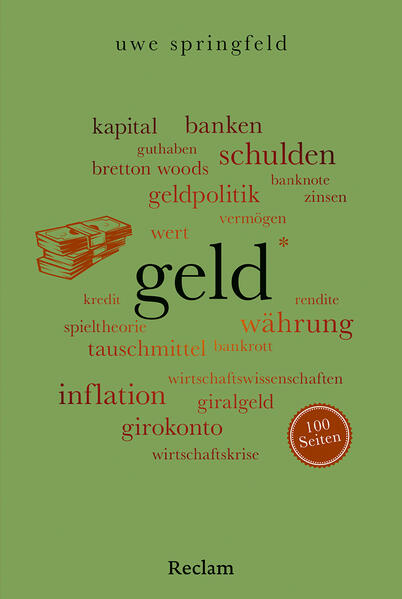 Produktbild: Geld. 100 Seiten | Uwe Springfeld