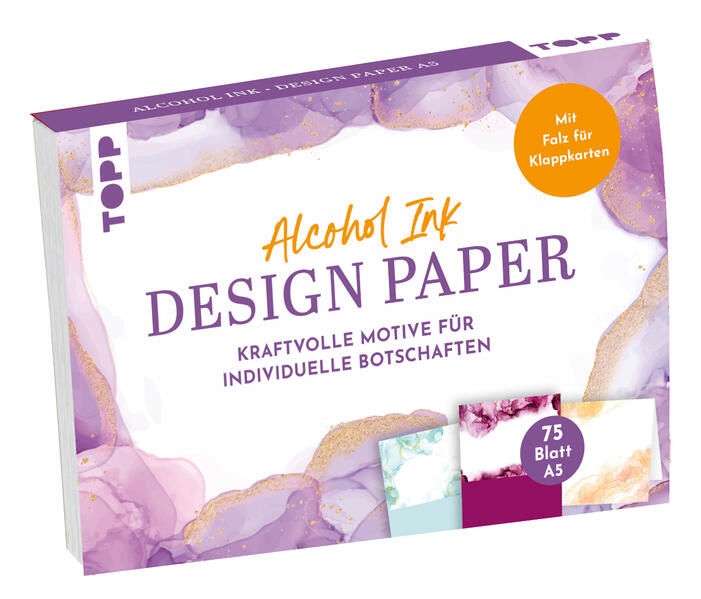 Produktbild: Design Paper DIN A5 Alcohol Ink | Ludmila Blum
