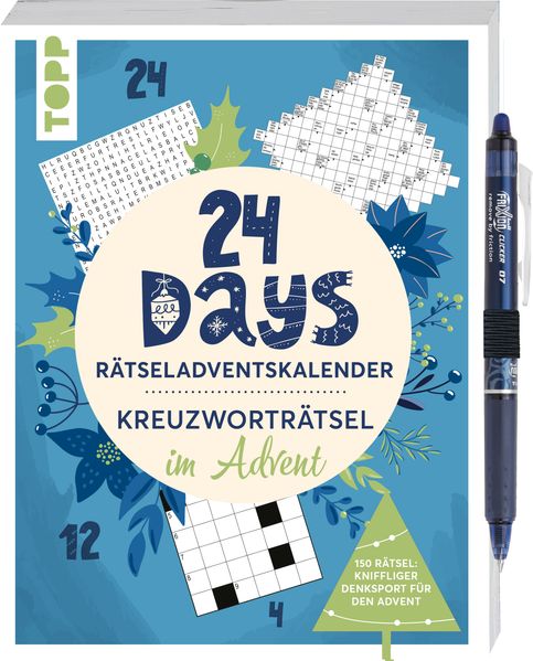 Produktbild: 24 DAYS RÄTSELADVENTSKALENDER - Kreuzworträtsel im Advent | frechverlag