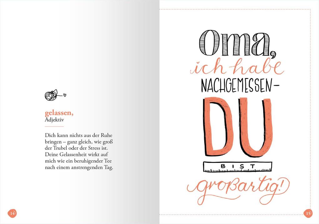 Weitere Ansicht: Oma (Substantiv, f)