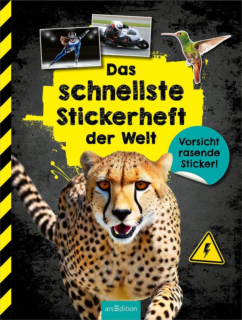Weitere Ansicht: Das schnellste Stickerheft der Welt