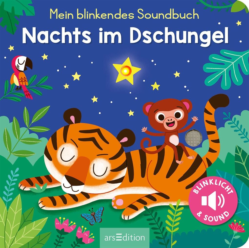 Weitere Ansicht: Mein blinkendes Soundbuch - Nachts im Dschungel | Maria Höck