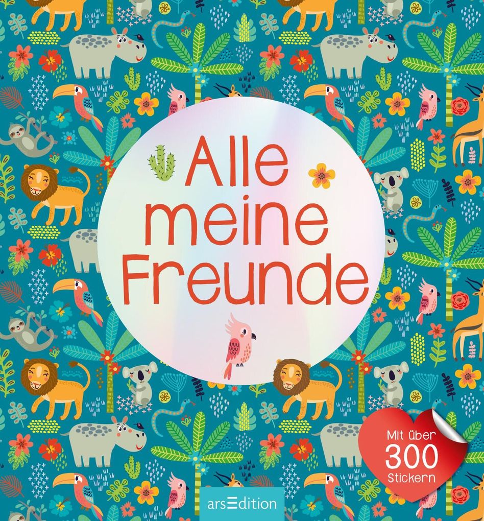 Weitere Ansicht: Alle meine Freunde - Dschungel | Mit über 300 Stickern