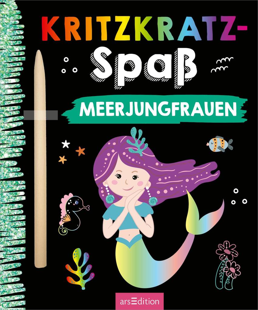 Weitere Ansicht: Kritzkratz-Spaß Meerjungfrauen