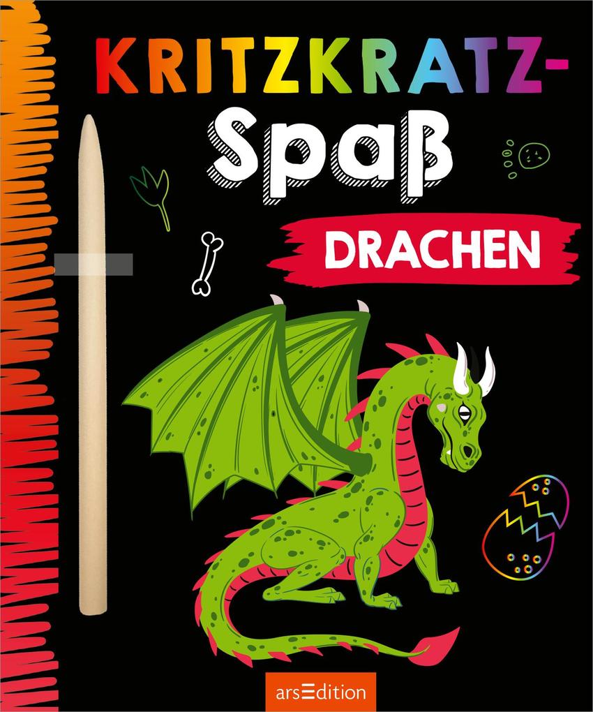 Weitere Ansicht: Kritzkratz-Spaß Drachen