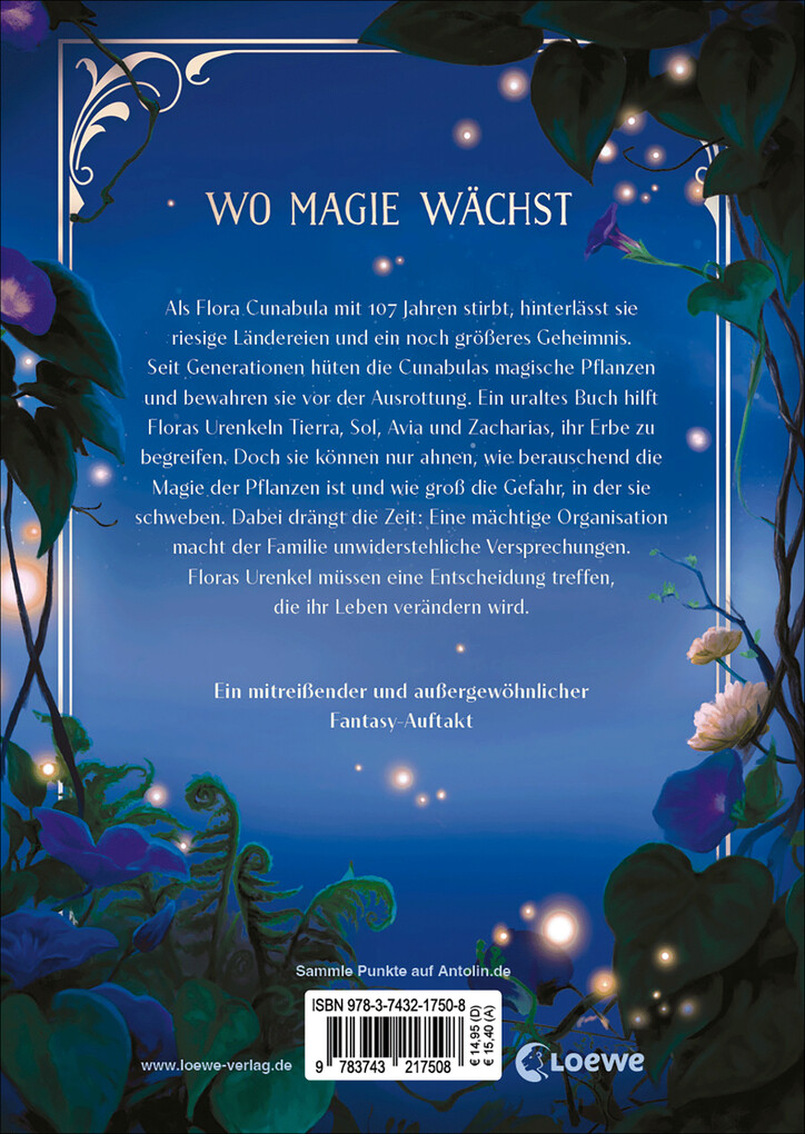 Weitere Ansicht: Flora Magica (Band 1) - Das Geheimnis der Nachtschatten | Vanessa Walder