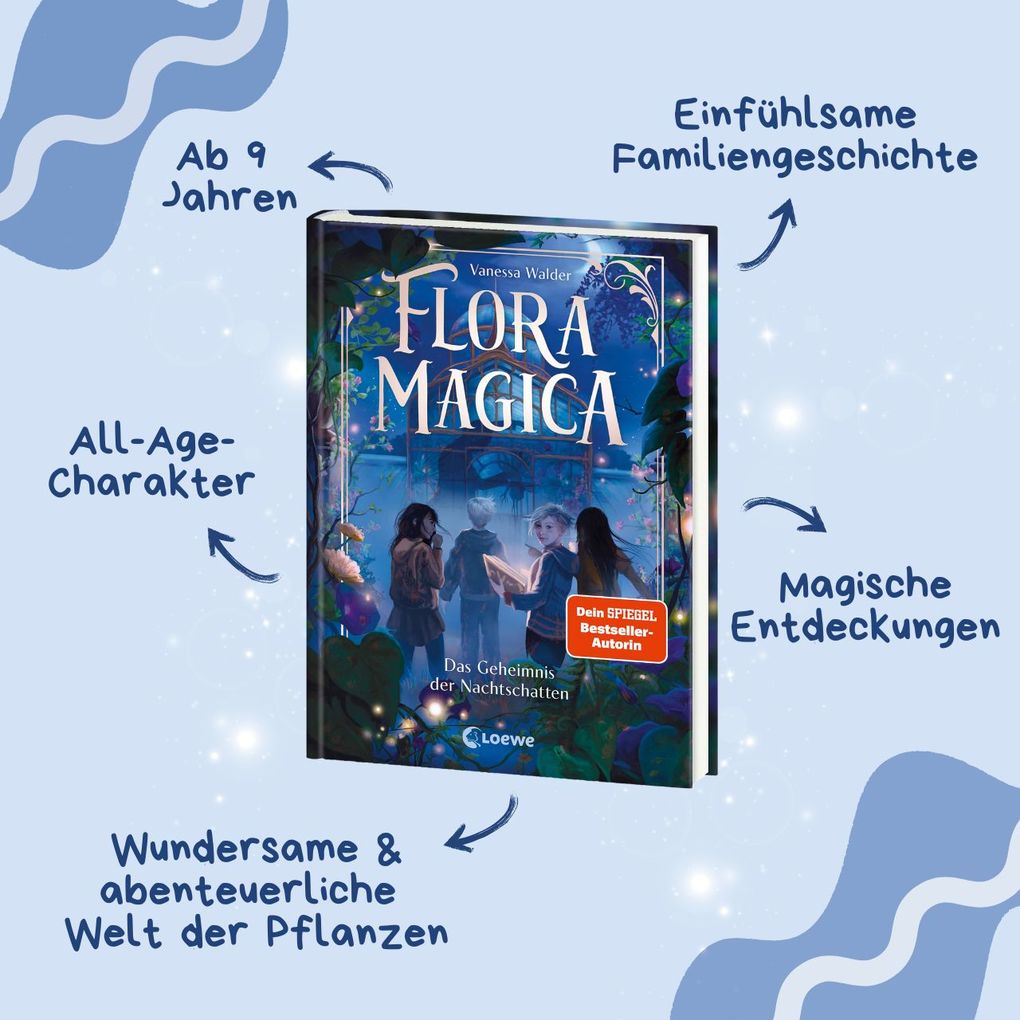 Weitere Ansicht: Flora Magica (Band 1) - Das Geheimnis der Nachtschatten | Vanessa Walder