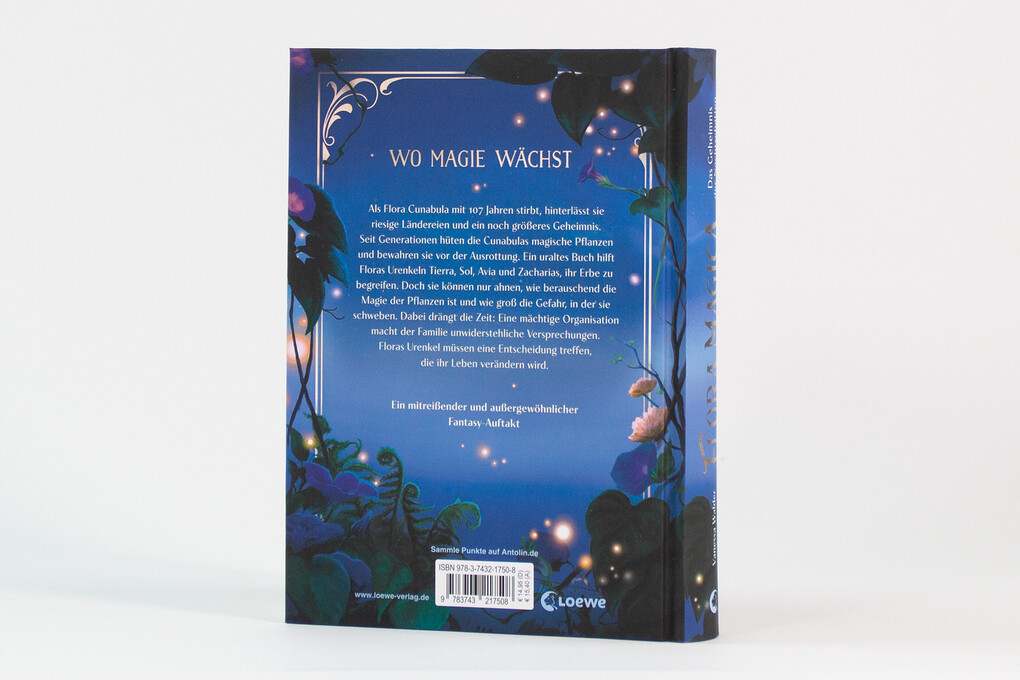 Weitere Ansicht: Flora Magica (Band 1) - Das Geheimnis der Nachtschatten | Vanessa Walder
