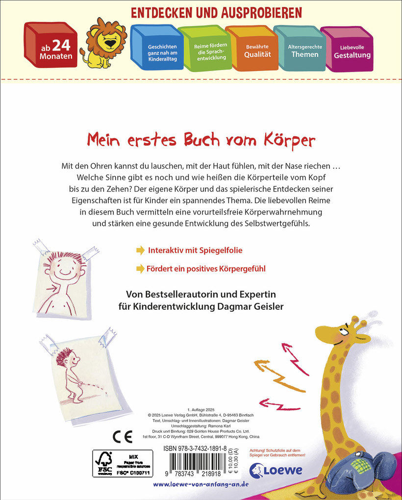 Weitere Ansicht: Ohren, Nase, Bauch - das hab ich auch! | Dagmar Geisler