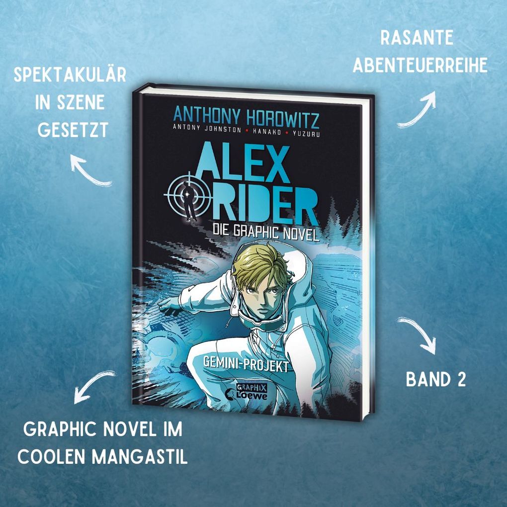 Weitere Ansicht: Alex Rider (Band 2) - Gemini-Projekt | Anthony Horowitz, Antony Johnston