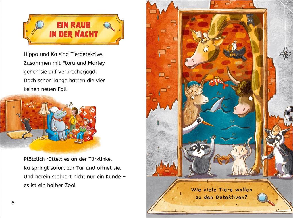 Weitere Ansicht: Tierdetektive Hippo & Ka - Wer hat das Katzengold stibitzt? | THiLO