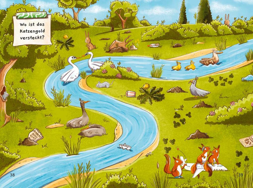 Weitere Ansicht: Tierdetektive Hippo & Ka - Wer hat das Katzengold stibitzt? | THiLO
