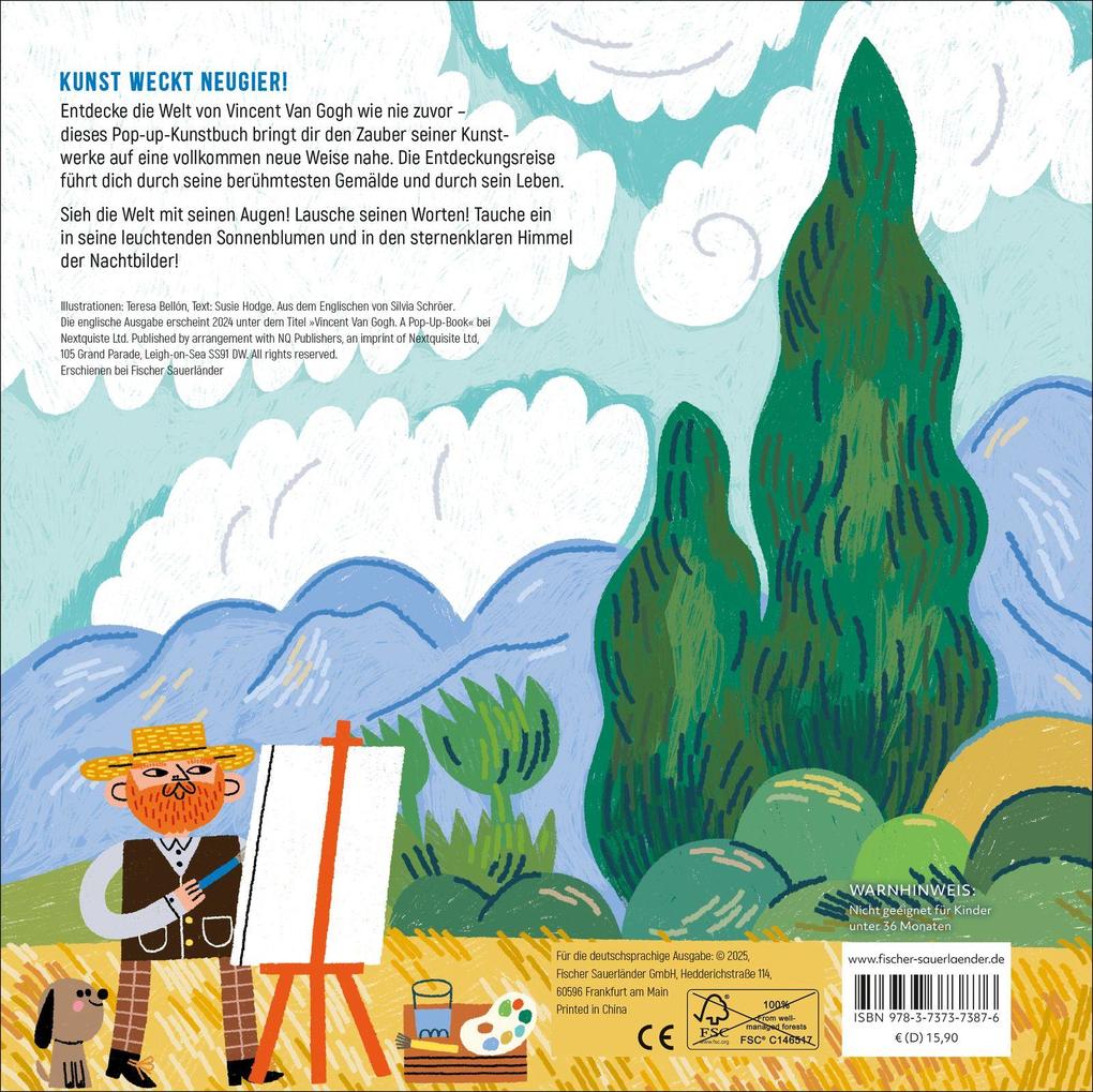 Weitere Ansicht: ART POPS: Vincent Van Gogh | Susie Hodge