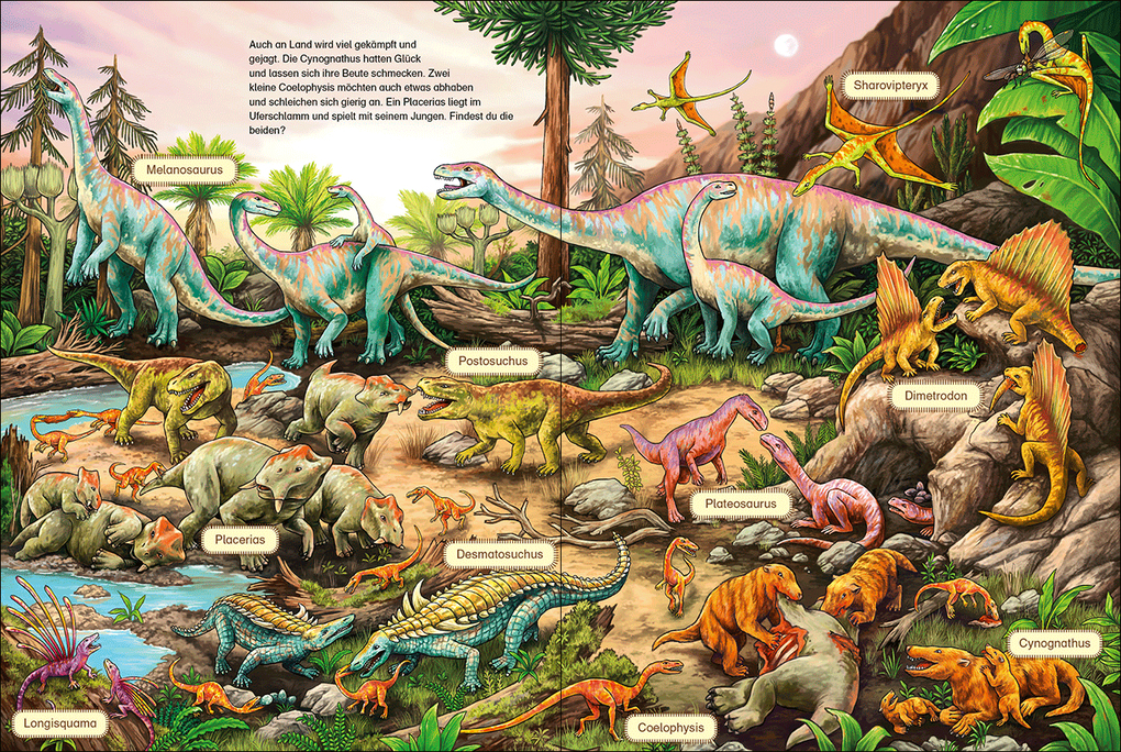 Weitere Ansicht: Das große Wimmelbuch der Dinosaurier