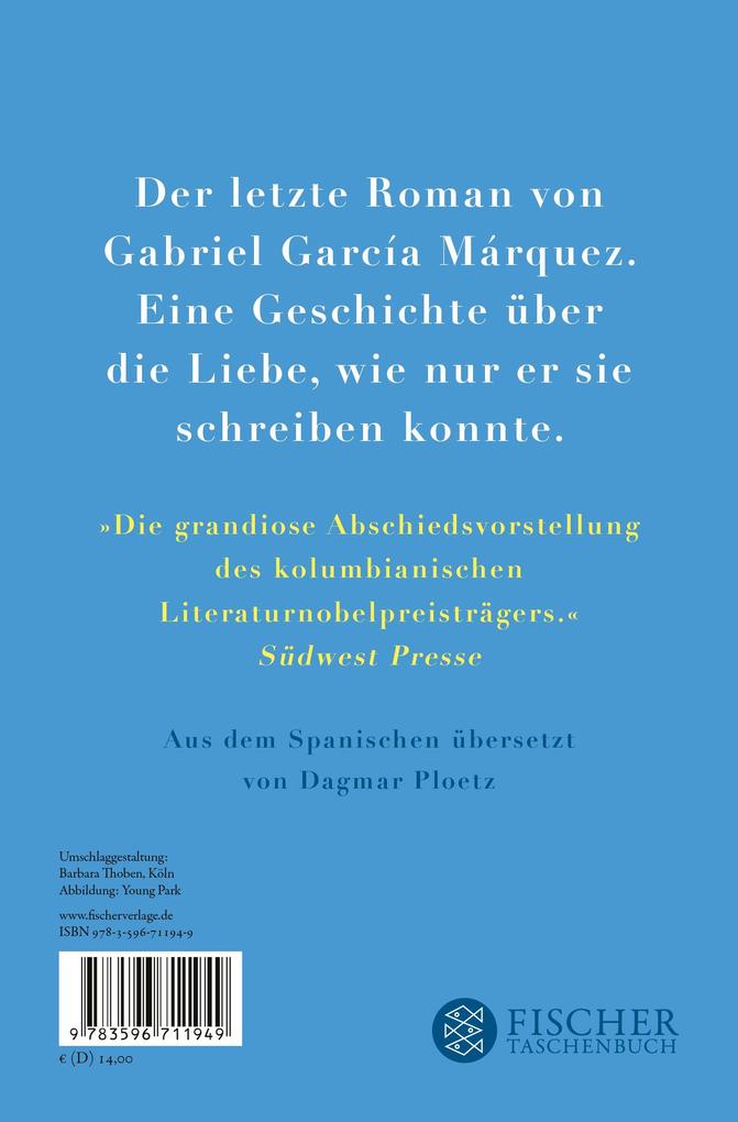 Weitere Ansicht: Wir sehen uns im August | Gabriel García Márquez