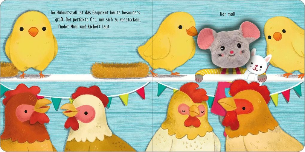 Weitere Ansicht: Meine sprechende Fingerpuppe: Was sagt die Maus?