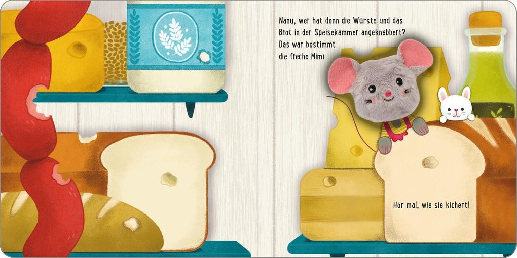 Weitere Ansicht: Meine sprechende Fingerpuppe: Was sagt die Maus?