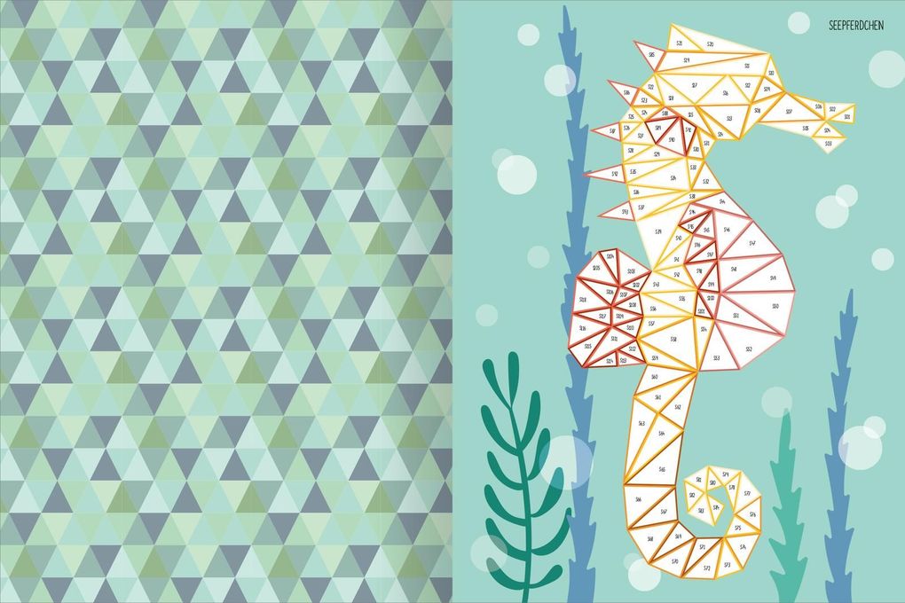 Weitere Ansicht: I Love to Sparkle - Mosaik-Stickerheft Unterwasserwelt