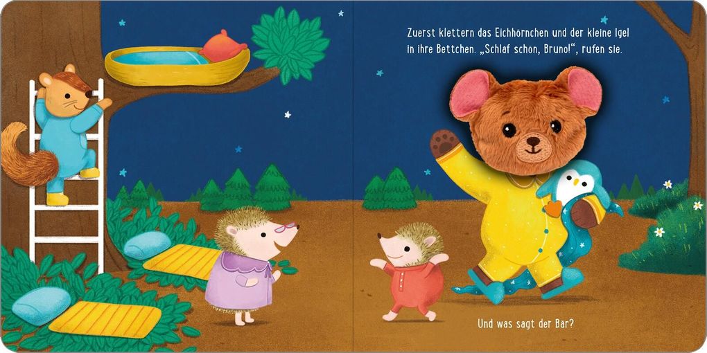 Weitere Ansicht: Meine sprechende Fingerpuppe: Was sagt der Bär?