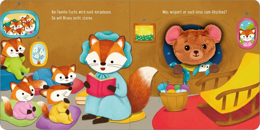 Weitere Ansicht: Meine sprechende Fingerpuppe: Was sagt der Bär?