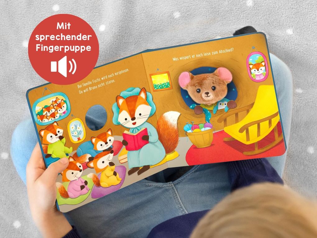 Weitere Ansicht: Meine sprechende Fingerpuppe: Was sagt der Bär?