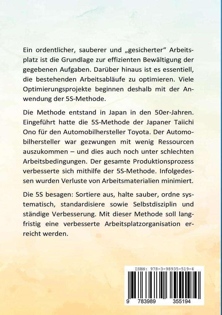 Weitere Ansicht: 5S zur Arbeitsplatzgestaltung | Maximilian Tündermann