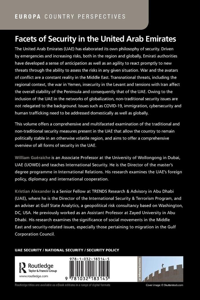 Weitere Ansicht: Facets of Security in the United Arab Emirates