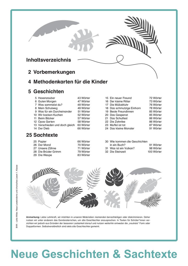 Weitere Ansicht: Neue Lesetandems und chorisches Lesen 1. Klasse | Jutta Wilke
