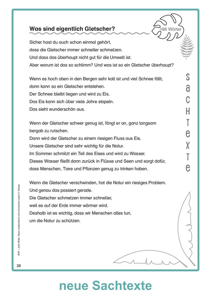 Weitere Ansicht: Neue Lesetandems und chorisches Lesen 2. Klasse | Jutta Wilke