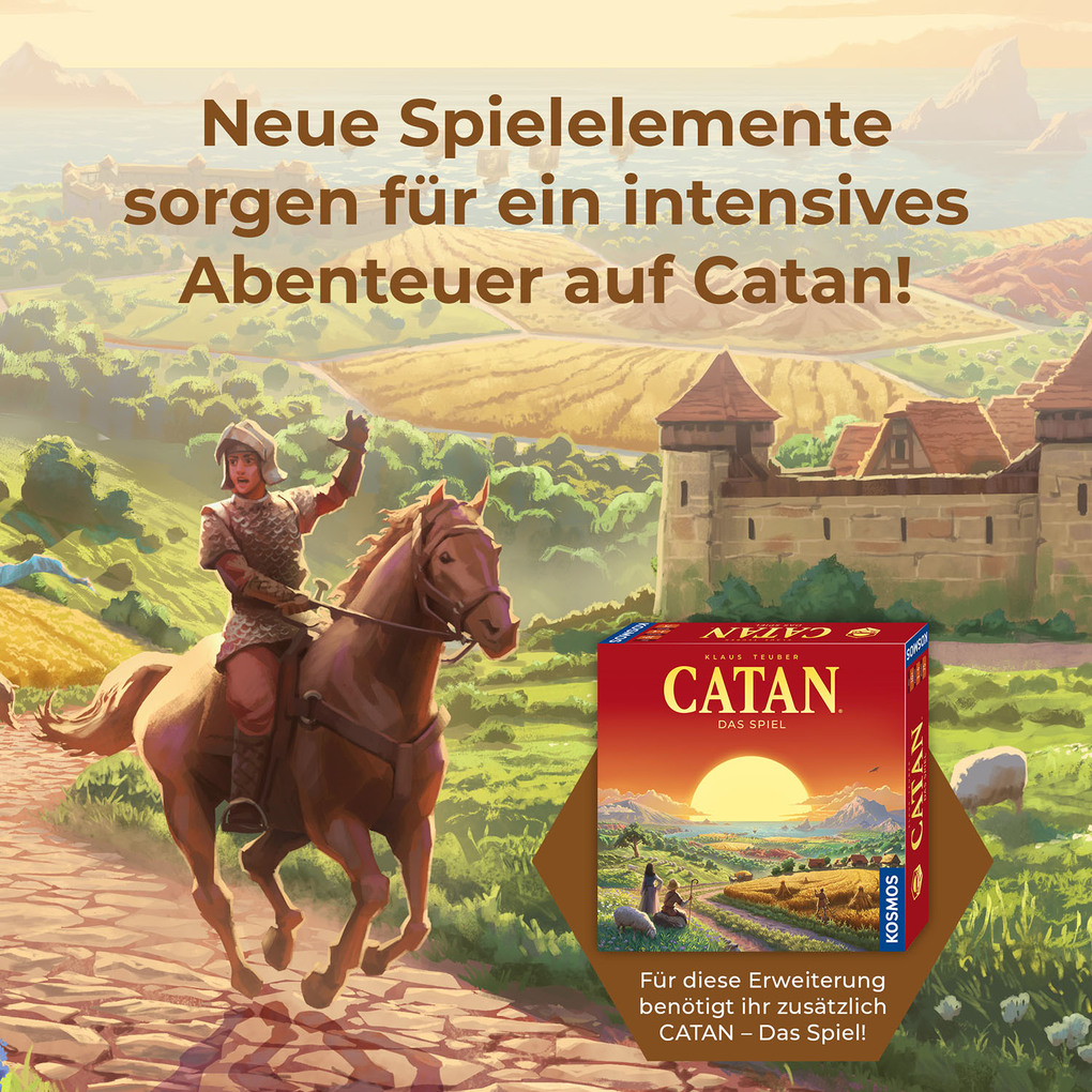 Weitere Ansicht: CATAN - Städte & Ritter | Klaus Teuber